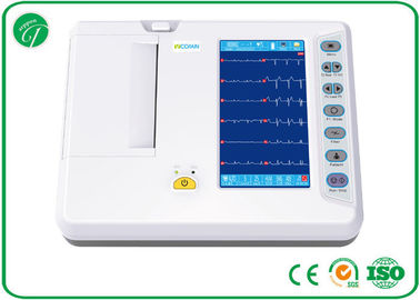 China Digital Electrocardiograph Portable ECG Machine 6 Channel Format Recording supplier