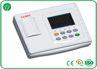 China 3 Functions 5 Inches Portable ECG Machine White Color LCD Display supplier