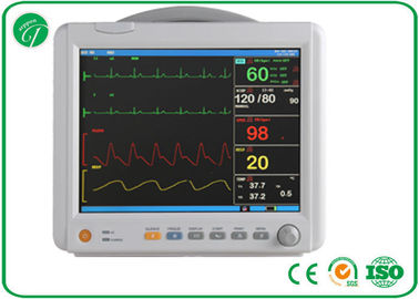 China Dual TEMP ECG Patient Monitor , Medical Monitoring Equipment SPO2 Technology supplier