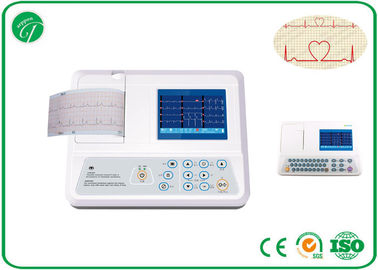 China Adjustable Parameters Single Channel Ecg Machine With 12 Leads Ni-Mh Battery supplier