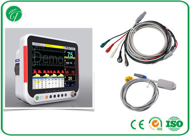 15 Inch High-Brightness Wireless Patient Monitor Machine With Linux OS supplier