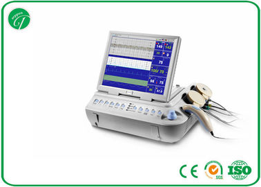 Long Memory Wireless Medical Monitoring Equipment Twin Ultrasound 12 Crystal Doppler supplier