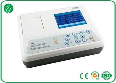 Adjustable Parameters Single Channel Ecg Machine With 12 Leads Ni-Mh Battery supplier