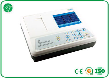 12 Leads Portable ECG Machine Screen Touch Keyboard Li-Ion Battery supplier