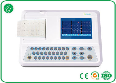 AC Power Supply 3 Lead ECG Monitoring 5'' LCD Display Built In Li-Ion Battery supplier