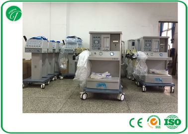 4 Tube Flow Meters Gas Anesthesia Machine With Medical Oxygen / Nitrous Oxide supplier