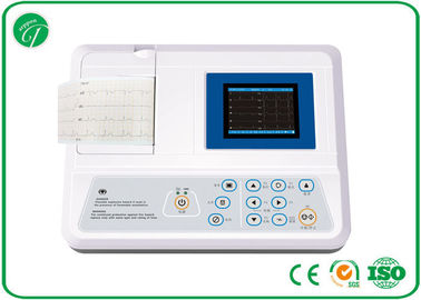 3 channel Portable ECG Machine , ecg monitoring device rechargeable lithium battery supplier