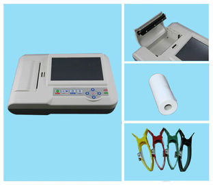 Touch Screen 6 Channel Ecg Machine Portable Home Ecg Monitor Support Multi - Language supplier