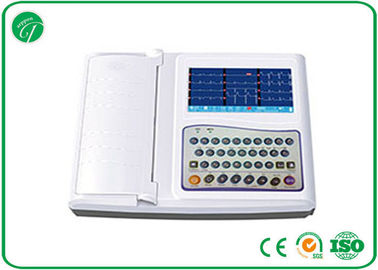 CE Digital 12 Channel Leads Portable ECG Machine WIth Thermal Printer , 1000Hz rate supplier