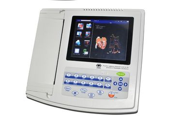 Large Color Screen Wireless Ecg Machine Light Weight With Printer , 800*600 Pixels supplier