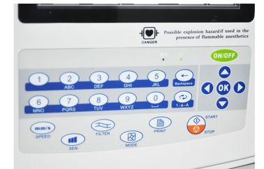 Large Color Screen Wireless Ecg Machine Light Weight With Printer , 800*600 Pixels supplier
