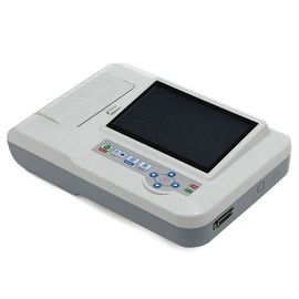 Touch Screen Six Channel Portable ECG Machine with Software Electrocardiogram Color supplier