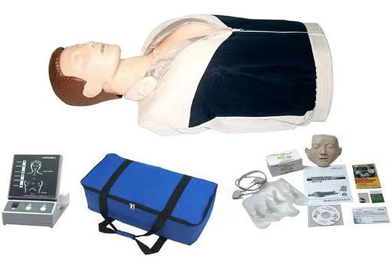 Advanced Airway Management model,Tracheal Intubation Training Model Mannequinwith alarm supplier
