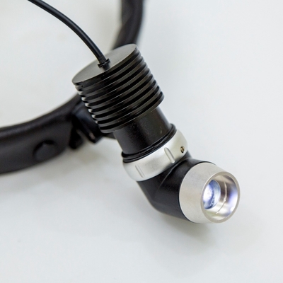 Hospital Medical Equipment Portable All in one Surgical Head Lamp ENT LED Headlight with Loupe Adjustable supplier
