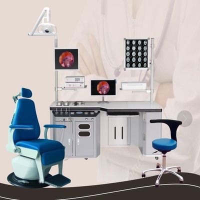 Multifunctional Comprehensive ENT Treatment Unit with Standard Single Workstation supplier