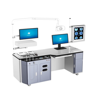 Multifunctional Comprehensive ENT Treatment Unit with Standard Double Workstation supplier